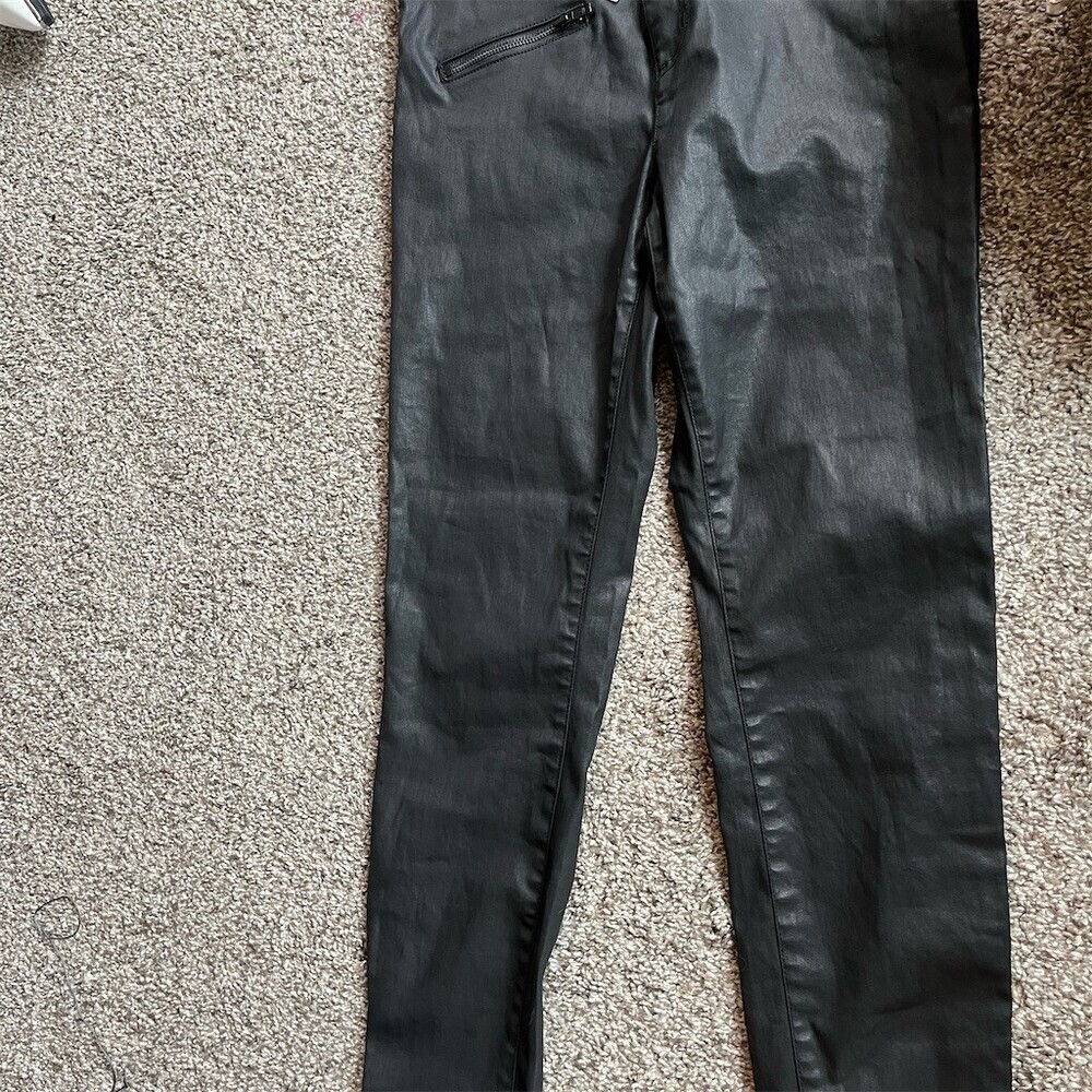 Current/Elliott Soho Zip Stiletto Womens Skinny Jeans Black Size 32​